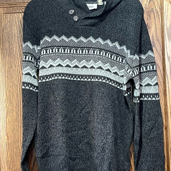NWT Never lose HEDGE Men’s Sweater Size M - Picture 2 of 7